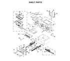 Maytag MFX2876DRH00 shelf parts diagram