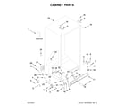 Whirlpool WRS331FDDW00 cabinet parts diagram