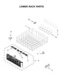 Lower rack parts