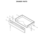 Ikea IES360GW0 drawer parts diagram