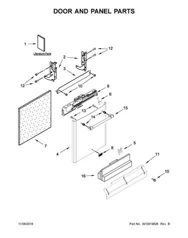 Door and panel parts