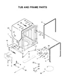 Tub and frame parts