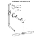 Maytag MDB8979SFZ2 upper wash and rinse parts diagram