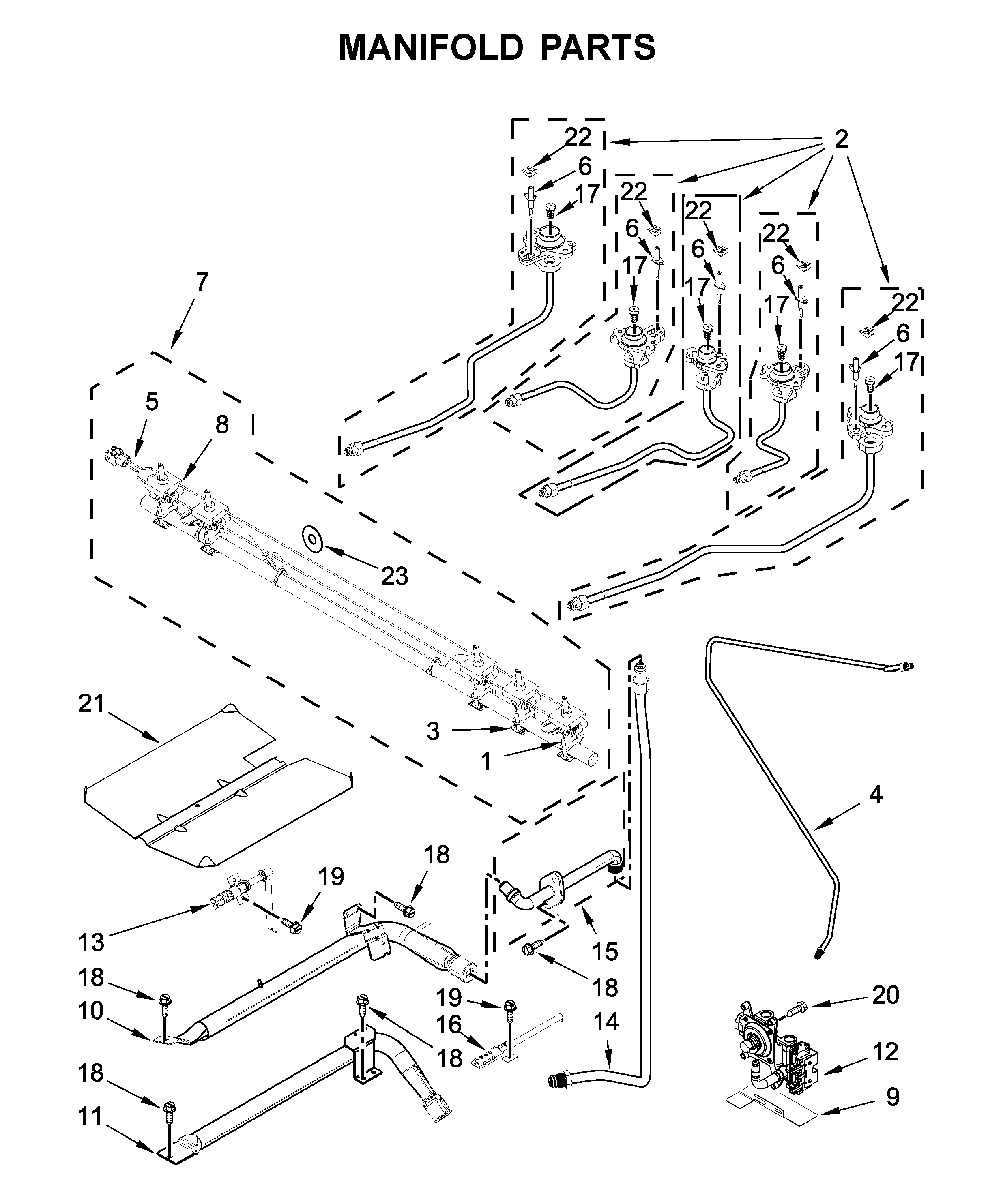 MANIFOLD PARTS