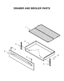 Drawer and broiler parts