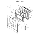 Amana AGR6603SFW2 door parts diagram