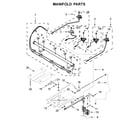 Maytag MGR6600FZ1 manifold parts diagram