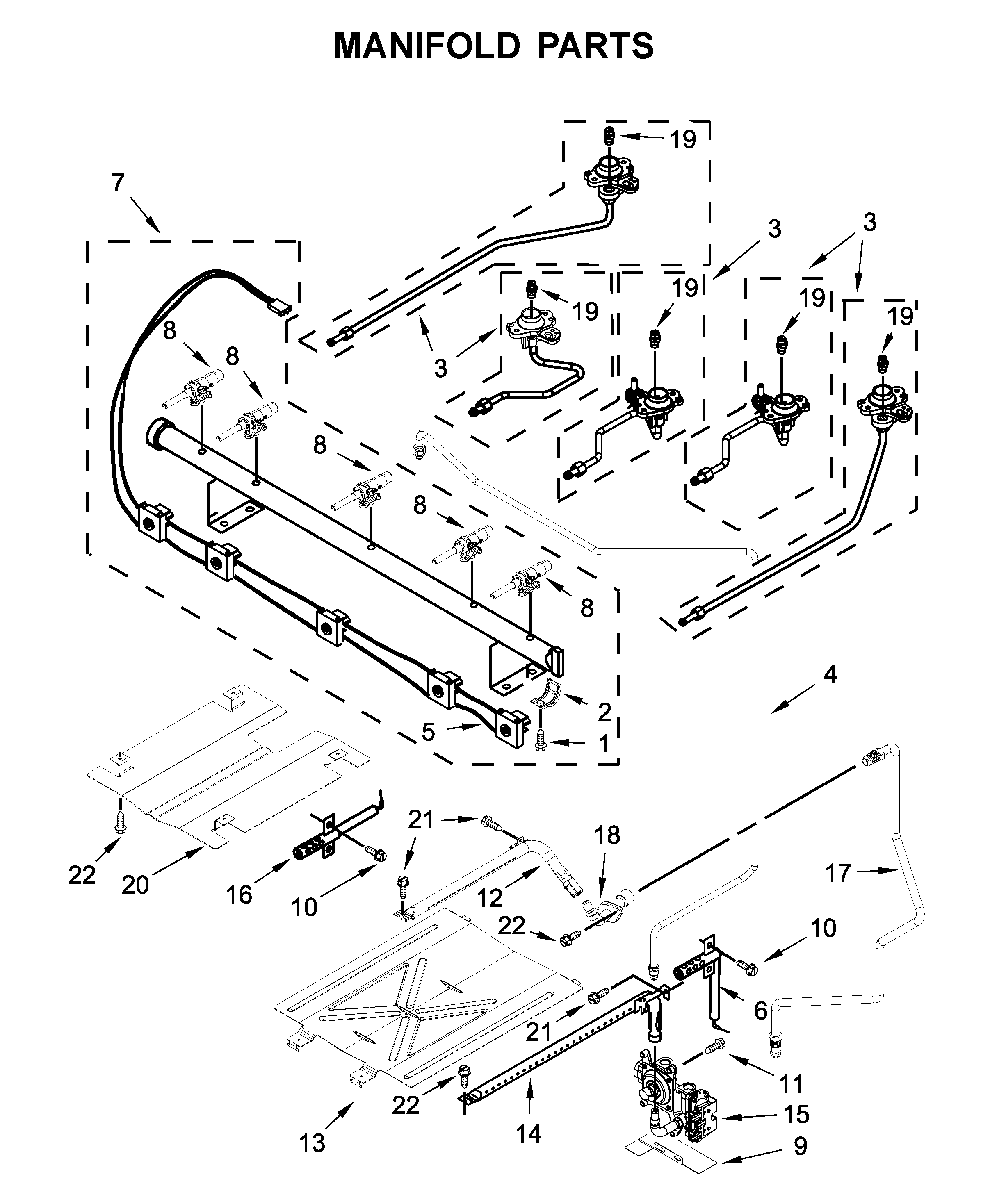 MANIFOLD PARTS