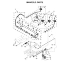 Whirlpool WFG525S0HB0 manifold parts diagram