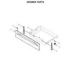 Whirlpool WFG525S0HB0 drawer parts diagram