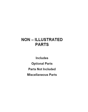 Optional parts (not included)