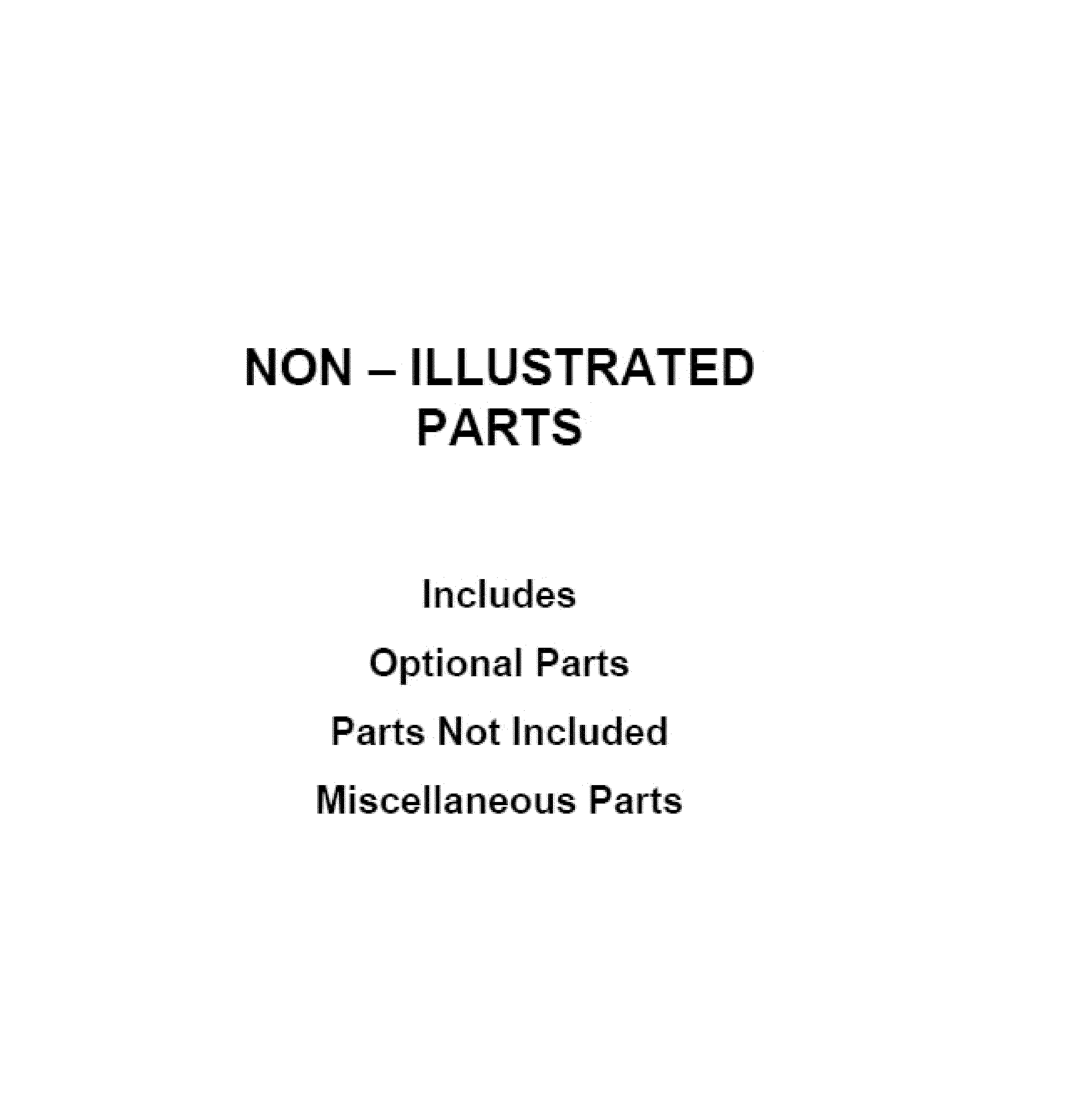 Optional parts