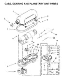 Case, gearing and planetary unit parts