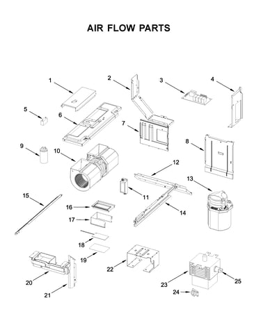 Air flow parts