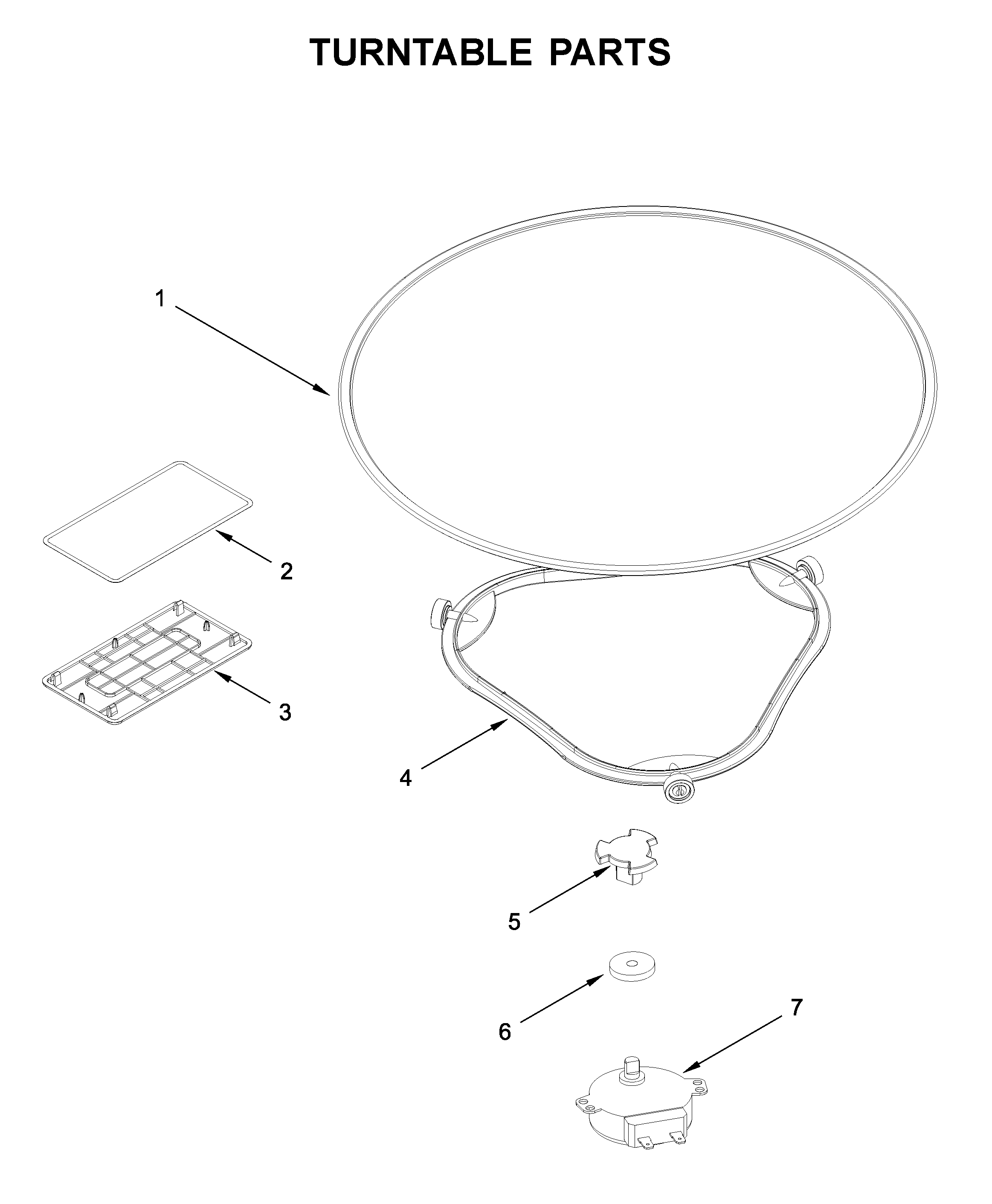 Turntable parts