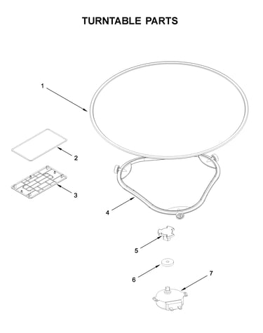 Turntable parts