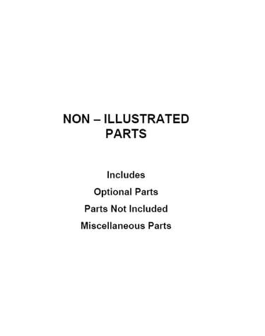 Optional parts (not included)