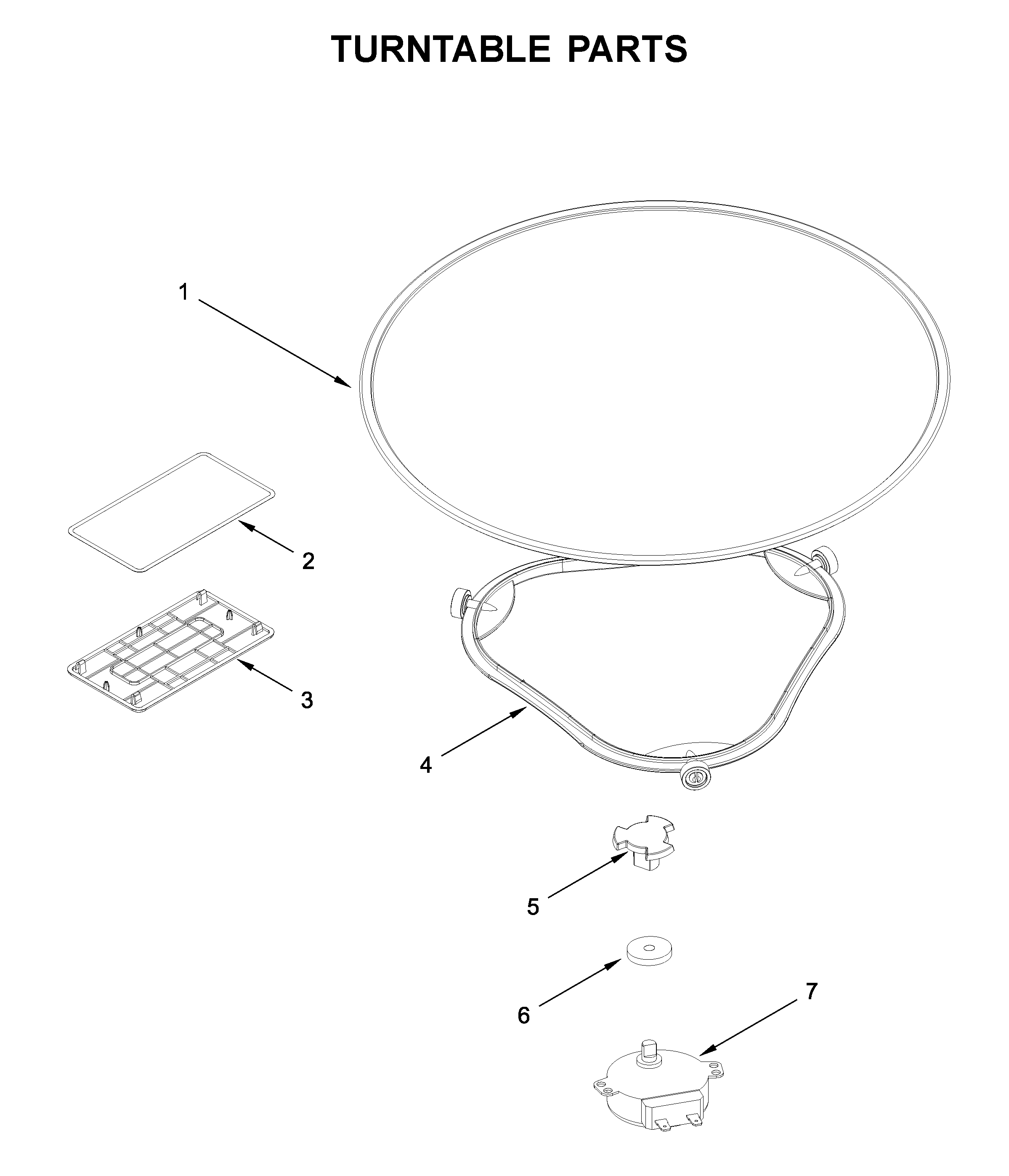 Turntable parts