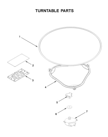 Turntable parts
