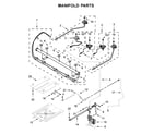 Whirlpool WFG525S0HB1 manifold parts diagram