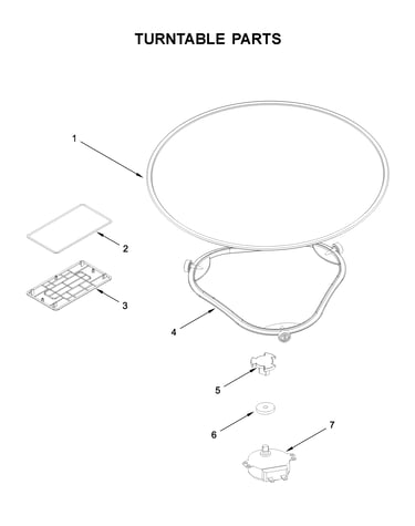 Turntable parts