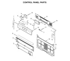 Maytag MGR6600FB1 control panel parts diagram