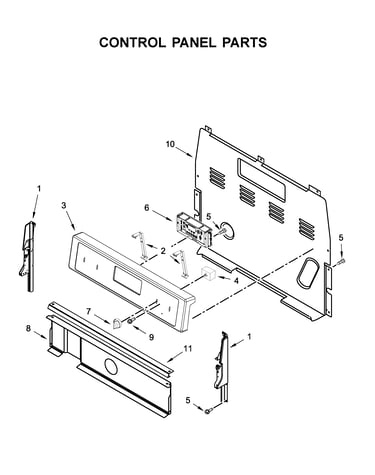 Control panel parts