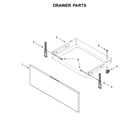 Whirlpool WFE525S0HZ0 drawer parts diagram