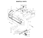 Whirlpool WEG515S0FB2 manifold parts diagram