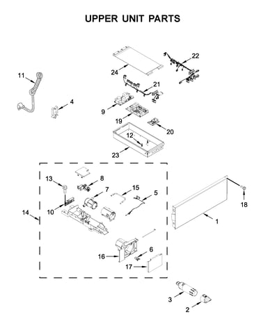 Upper unit parts