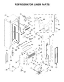 Refrigerator liner parts