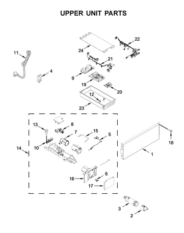 Upper unit parts