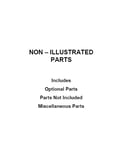 Optional parts (not included)