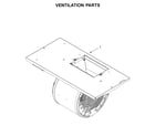 Jenn-Air JXW9030HP0 ventilation parts diagram