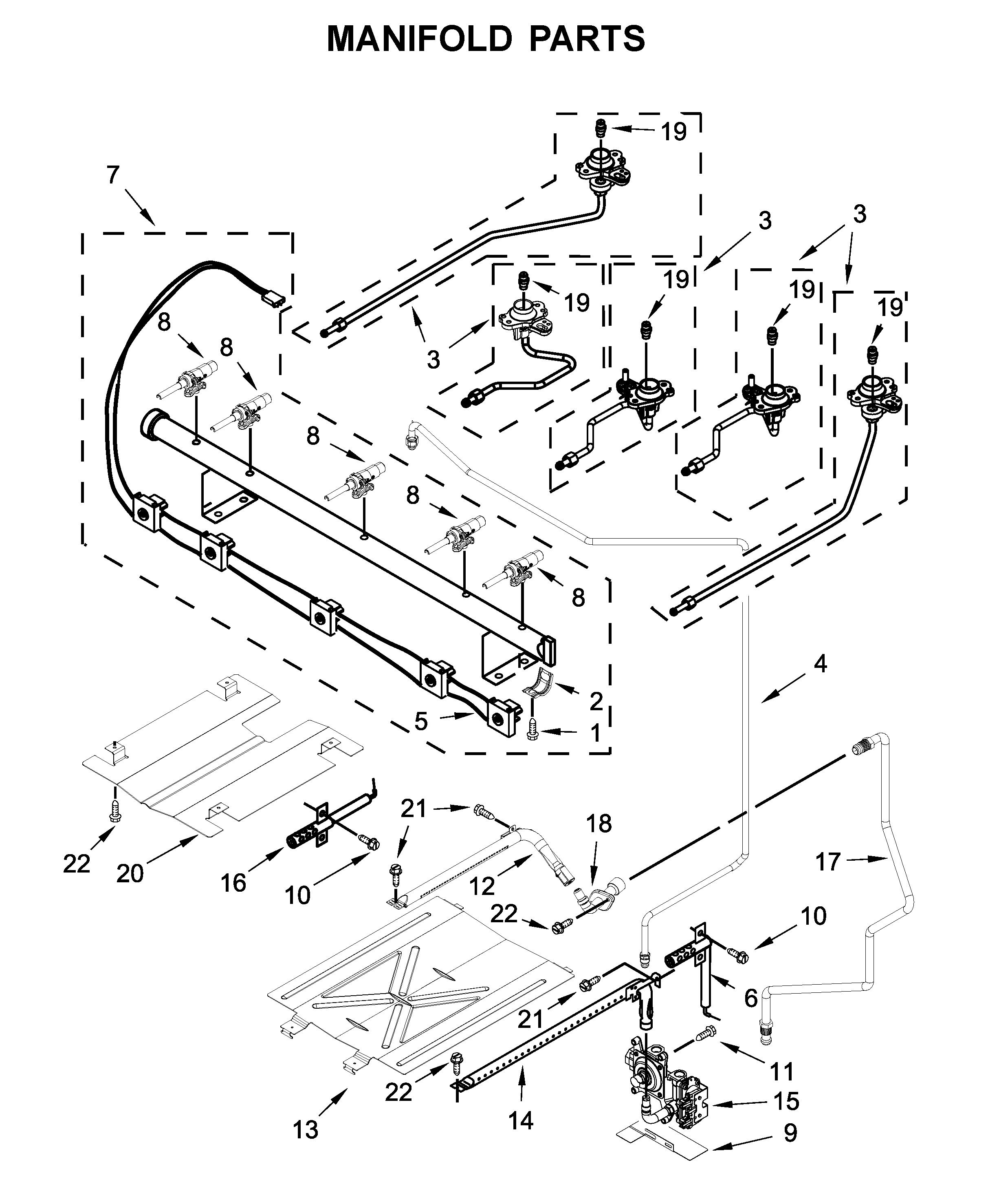 Manifold parts
