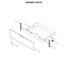 Whirlpool WFG525S0HS0 drawer parts diagram
