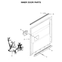Whirlpool BLB14FRANA0 inner door parts diagram