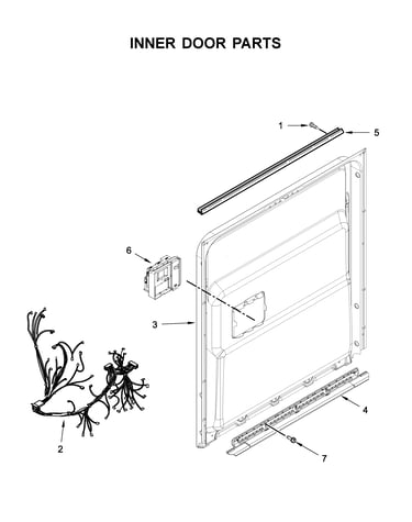 Inner door parts