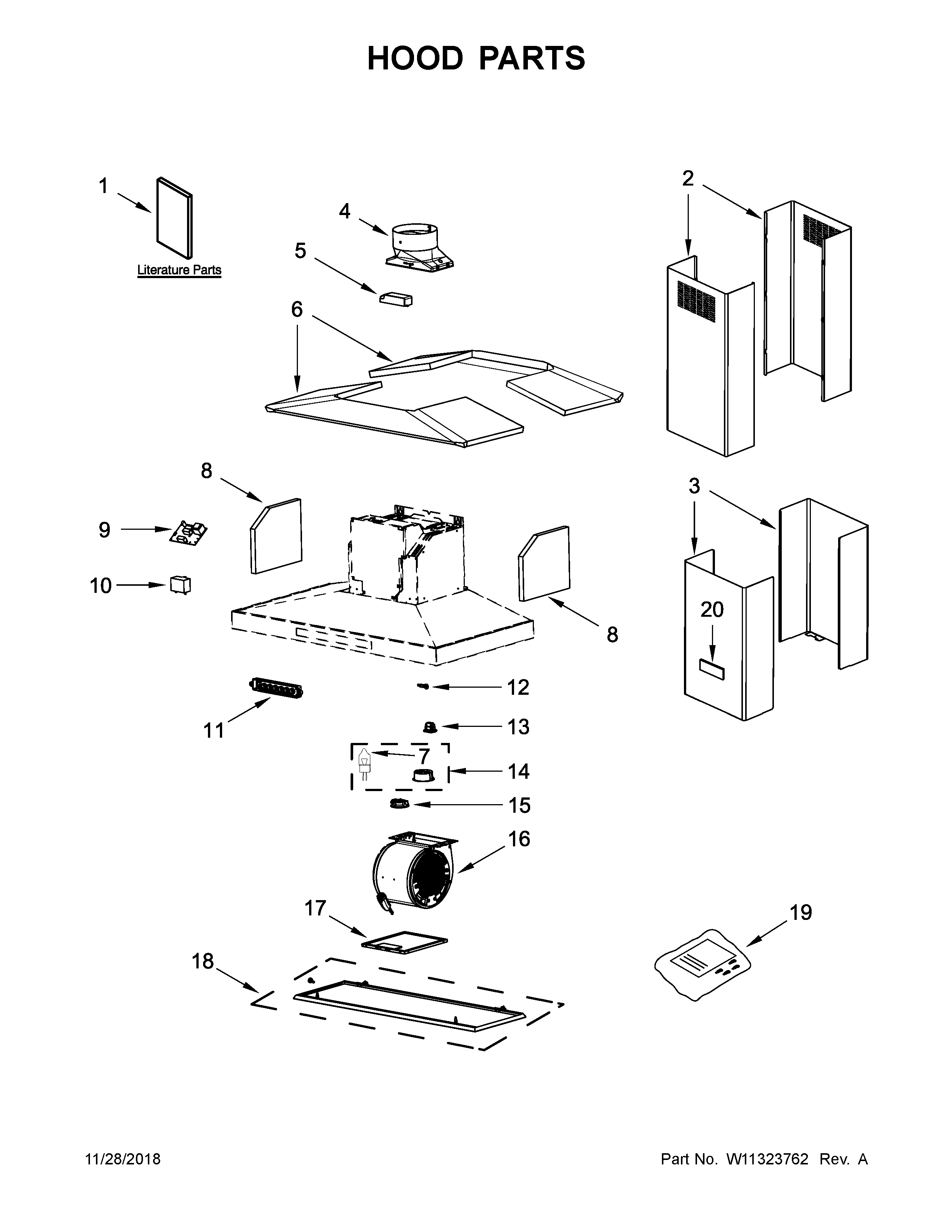 Hood parts