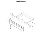 Whirlpool WFG510S0HB1 drawer parts diagram