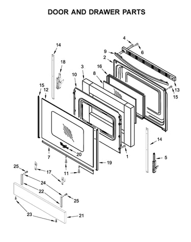 Door and drawer parts