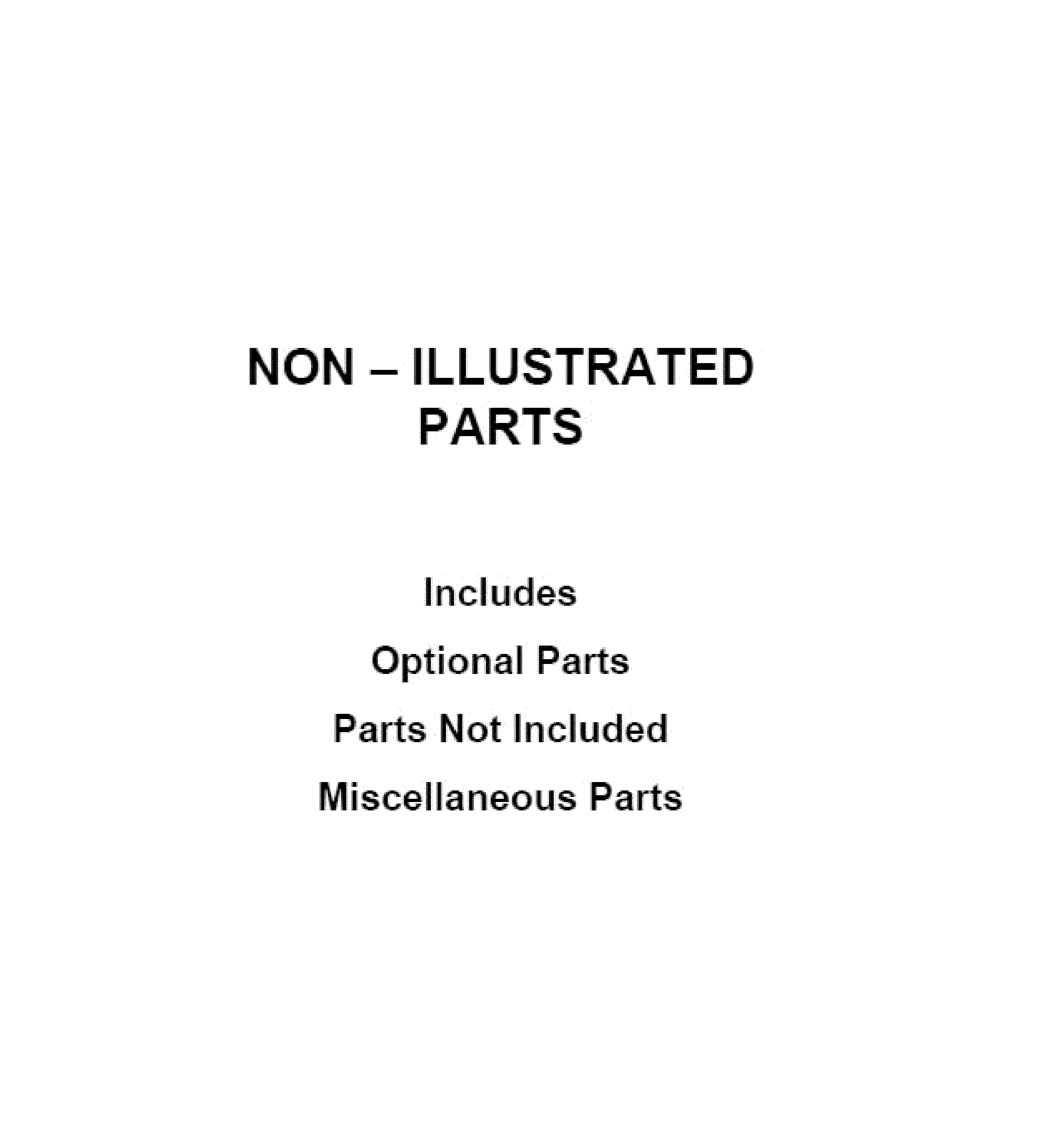 Optional parts
