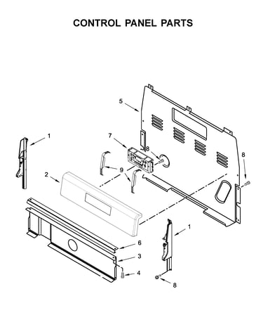 Control panel parts