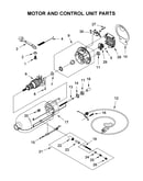 Motor and control unit parts