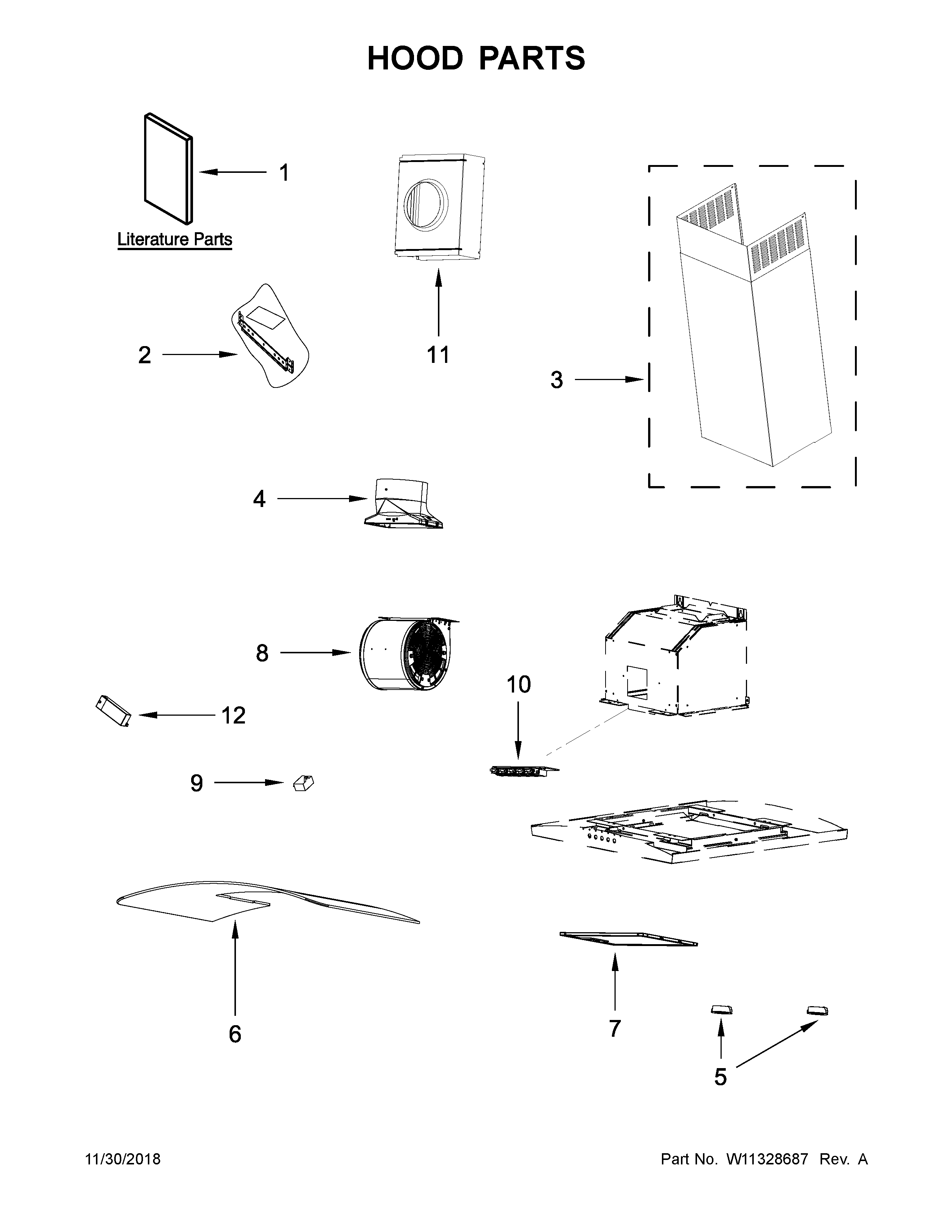 Hood parts