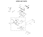 Jenn-Air JBZFL24IGX00 upper unit parts diagram