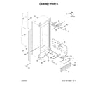 Jenn-Air JBRFL36IGX00 cabinet parts diagram