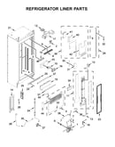 Refrigerator liner parts