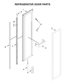 Refrigerator door parts