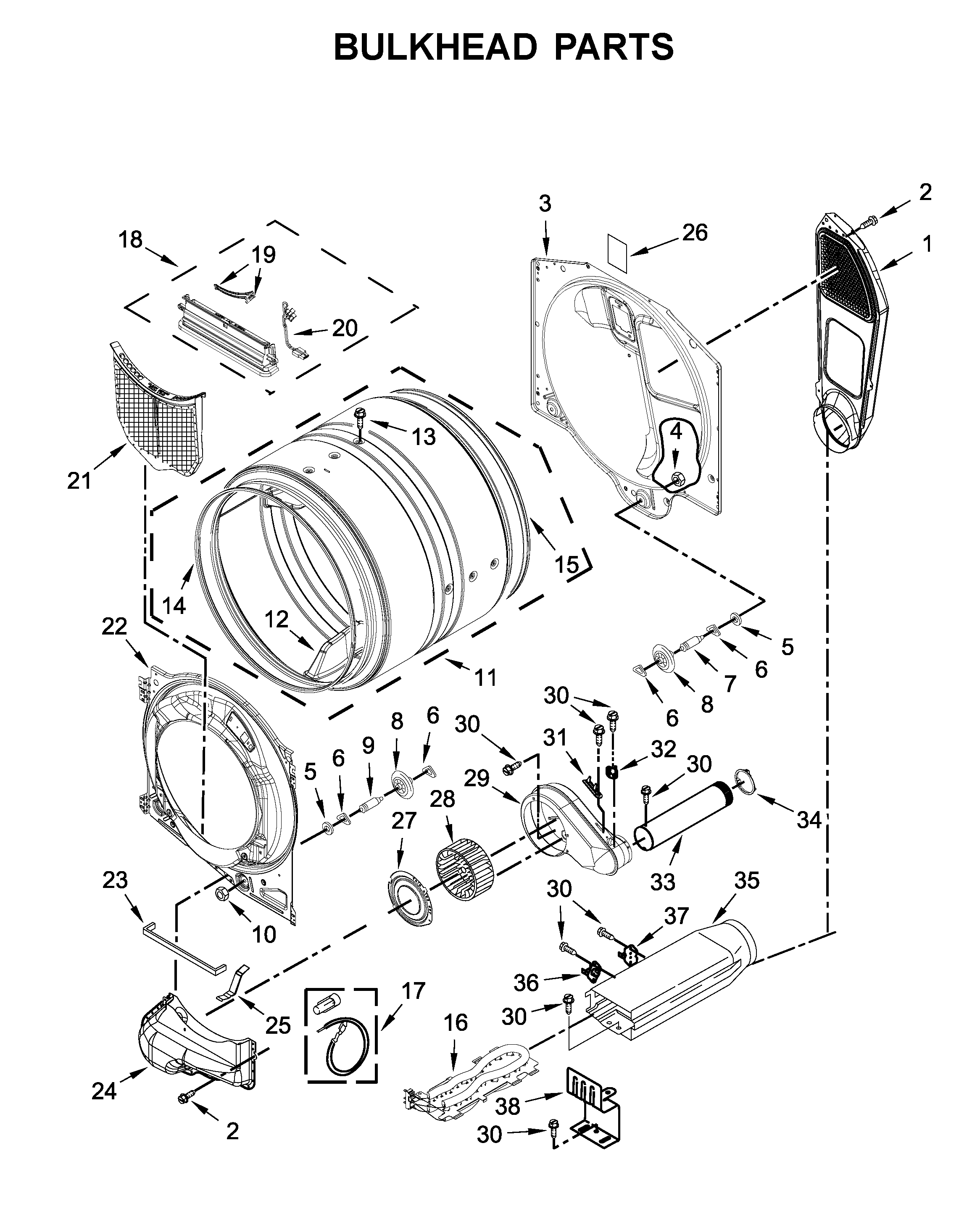 BULKHEAD PARTS